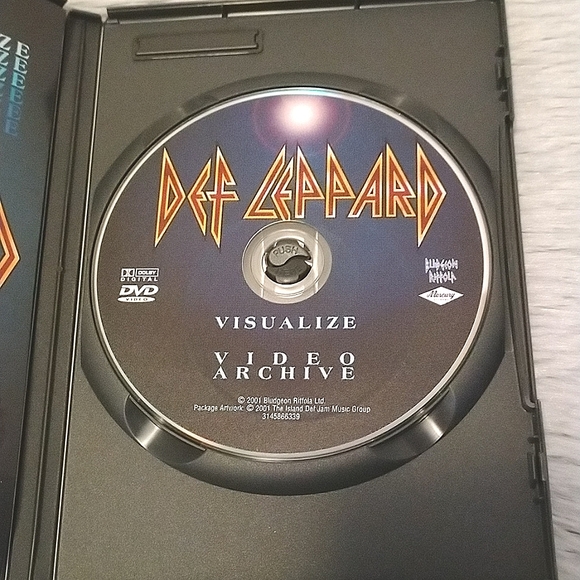 Def Leppard Visualize/Video Archive DVD - Picture 3 of 4
